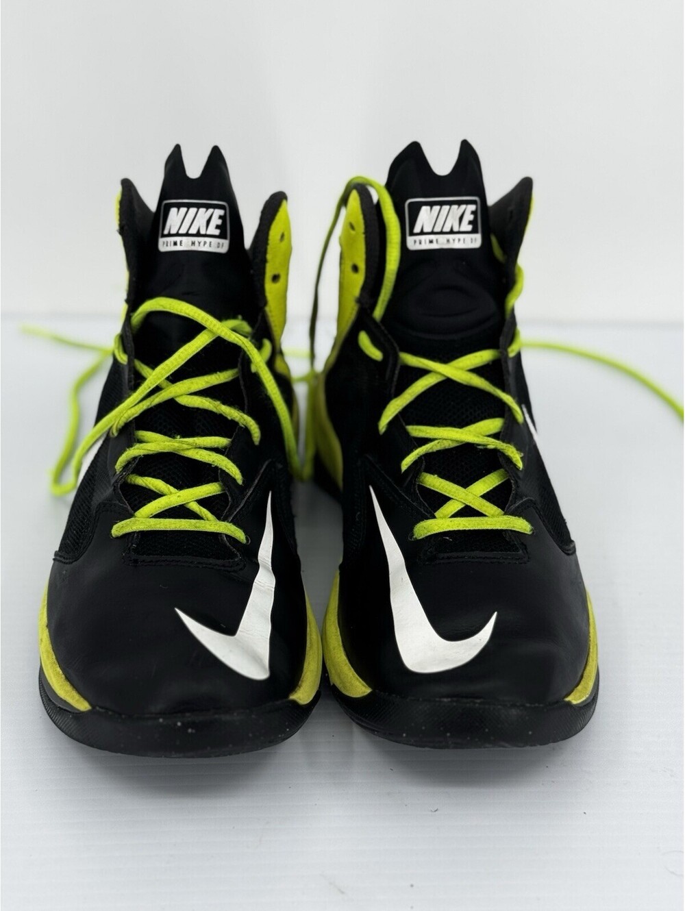 Nike Prime Hype DF Basketball Shoes Black Volt Size 9.5 Men’s 683705-001